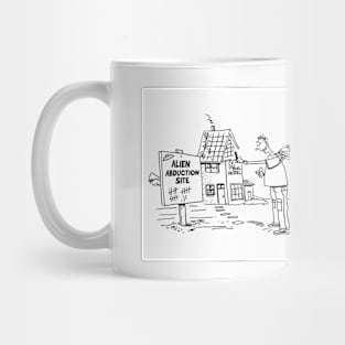 Alien Abduction Site Mug